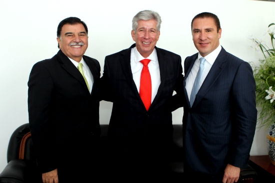 Moreno Valle acudió al informe de labores del gobernador de Tlaxcala