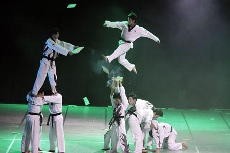 Extreme Taekwondo Performance, espectáculo de artes marciales en Puebla