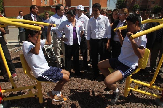Sedesol y Ayuntamiento de Puebla recuperan espacio al aire libre en Mateo de Regil