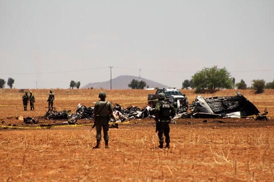Cae avión de la PGR en Zacatecas; mueren 6 funcionarios