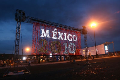 Mega pantalla del Bicentenario llega a Puebla el fin de semana