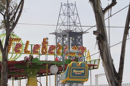 Ponen teleférico en Los Fuertes, pero de juguete