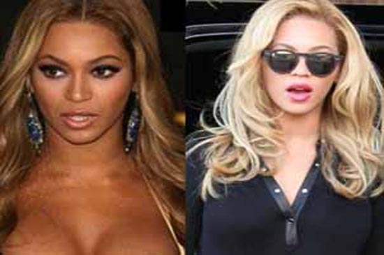 Beyonce se está aclarando la piel