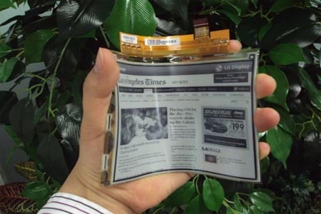 LG presenta las pantallas flexibles