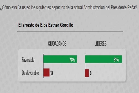 Mexicanos valoran más detención de EEG que reformas estructurales: encuesta