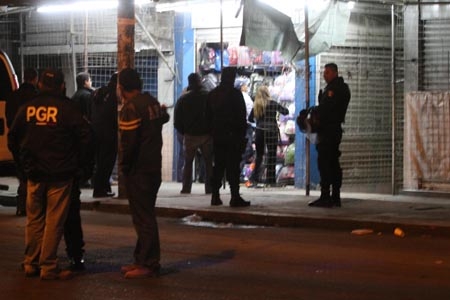 PGR realizó operativo en locales del centro comercial La Cuchilla
