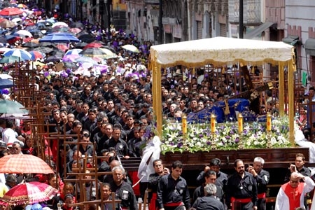 Semana Santa en Puebla. Edición XXI de la Procesión de Viernes Santo