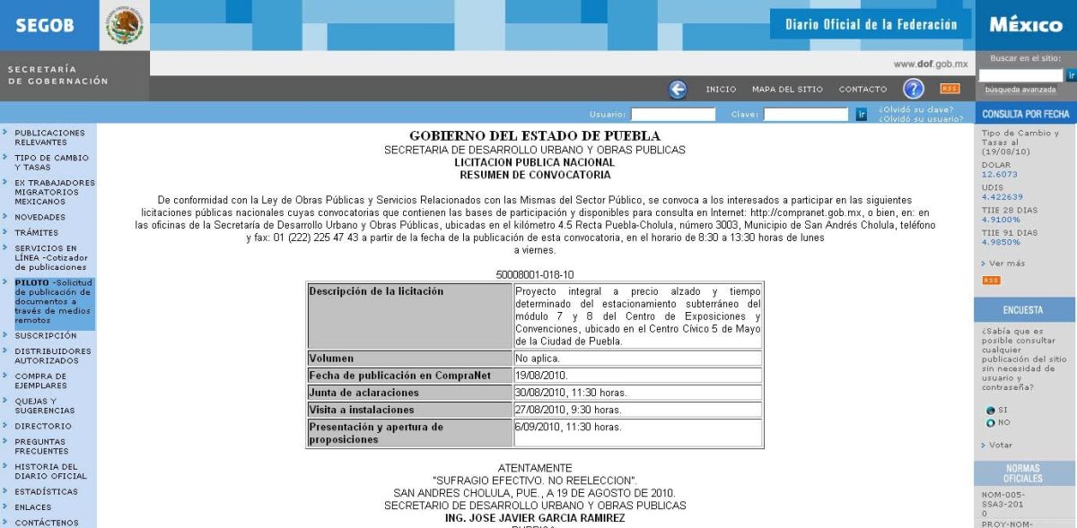 Centro Expositor todavía sin estacionamiento completo