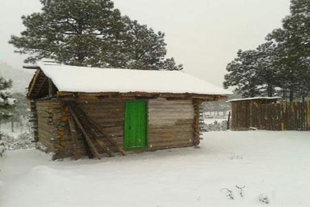 Nevadas incomunican a la Sierra Tarahumara