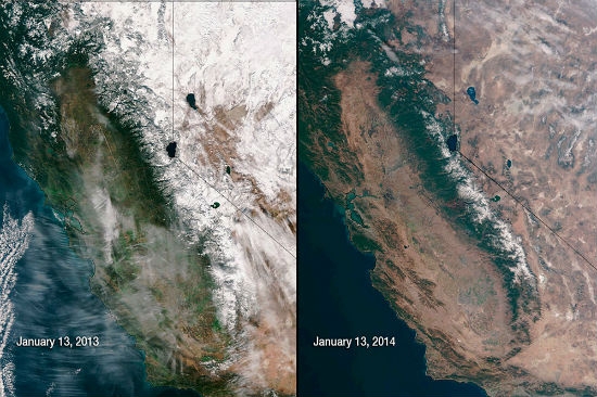 California sufre la peor sequía en 100 años