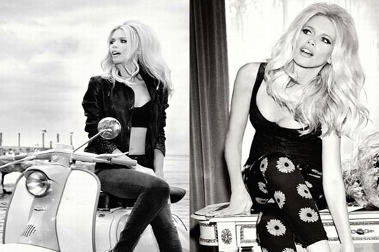 Claudia Schiffer, sensual en fotos