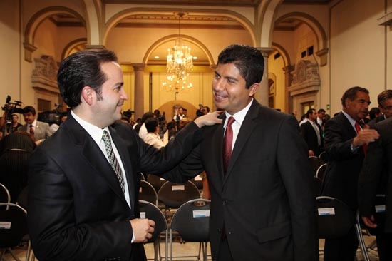 Eduardo Rivera acudió a presentación de ley para prevenir la violencia y delincuencia en México