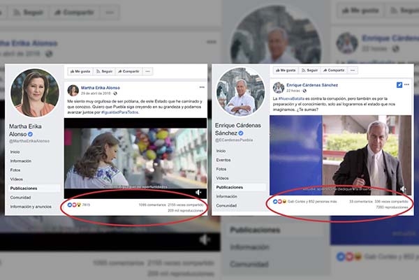 Enrique Cárdenas-Martha Erika Alonso, la (odiosa) comparación en redes sociales