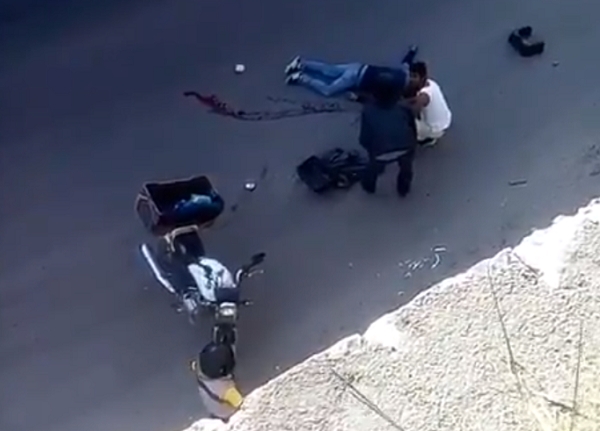 Muere motociclista al caer de paso a desnivel del Periférico en Casa Blanca