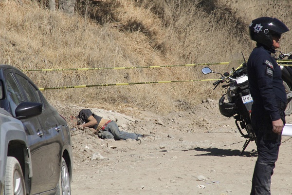 Ejecutaron a un hombre a balazos en el relleno sanitario de Texmelucan