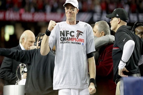 Atlanta derrotó 34-19 a Green Bay y estará en el Super Bowl LI