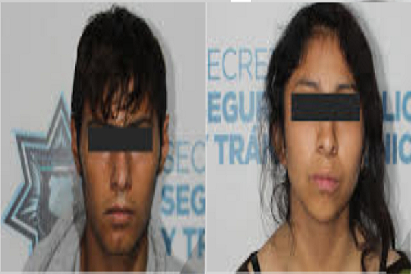Detienen a pareja que robó una motocicleta en la colonia Seda Monsanto