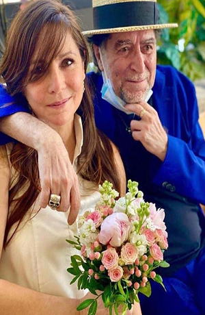 Joaquín Sabina se casó con Jimena Coronado