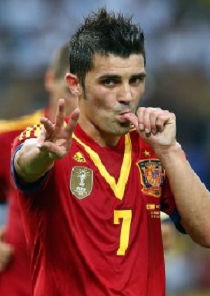 David Villa regresa a la selección española de futbol