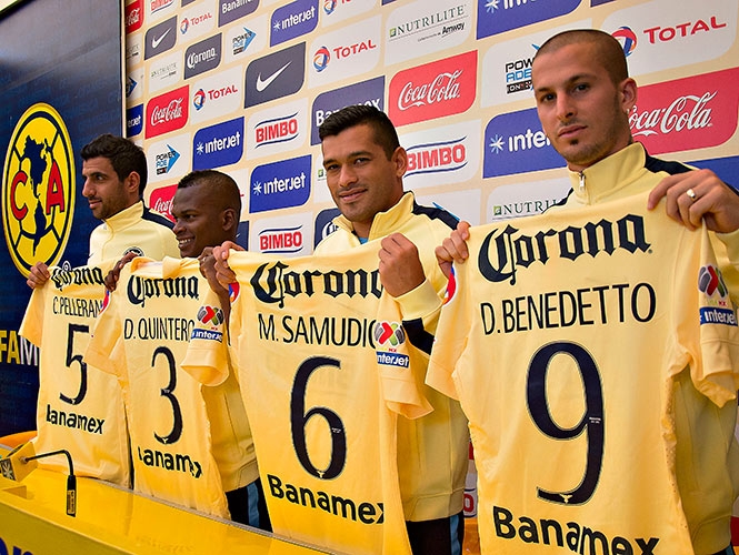 América presentó a sus nuevos refuerzos en Coapa