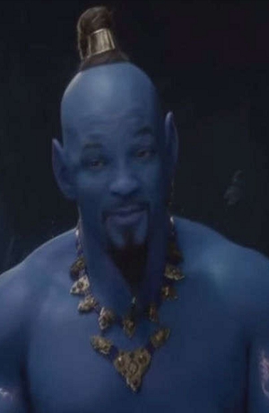 VIDEO: Avance de Aladdin presenta a Will Smith completamente “azul”