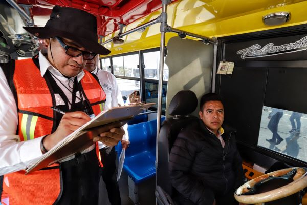 2 marzo iniciará revisión de transporte en el interior del estado: SMT