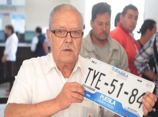 30 de septiembre, último día para canje de placas en Puebla