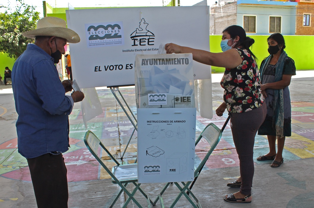 PRI y PSI ganan en elección extraordinaria de tres alcaldes en Puebla