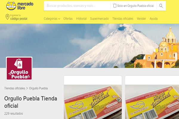 Tienda de productos poblanos debuta en Mercado Libre
