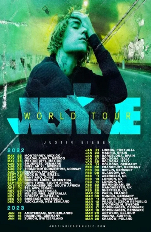 Justin Bieber regresa a México con Justice World Tour