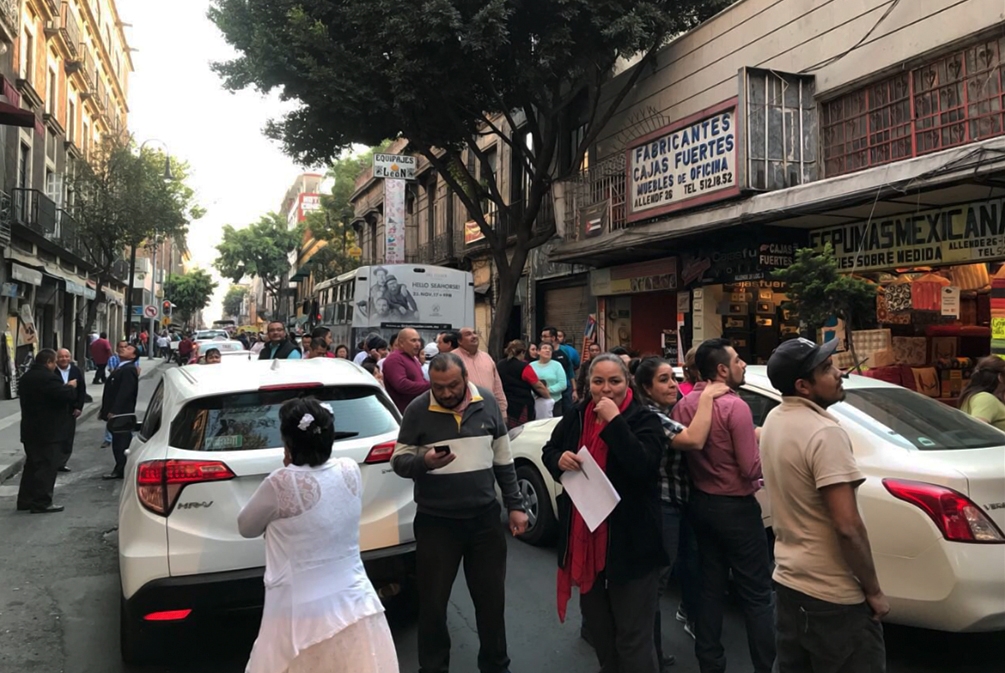 VIDEOS: Así se vivió el temblor de 7.2 grados en el centro de México
