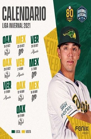 Pericos de Puebla presenta calendario de juegos para la Liga Invernal