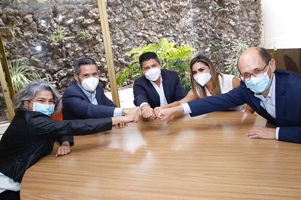 Eduardo Rivera anuncia gobierno de coalición