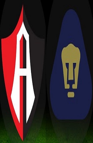 Atlas y Pumas se enfrentan en el Jalisco