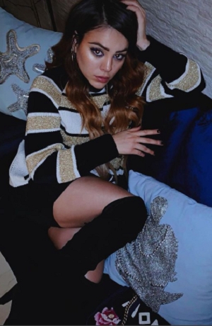 Danna Paola presumió disfraz para Halloween