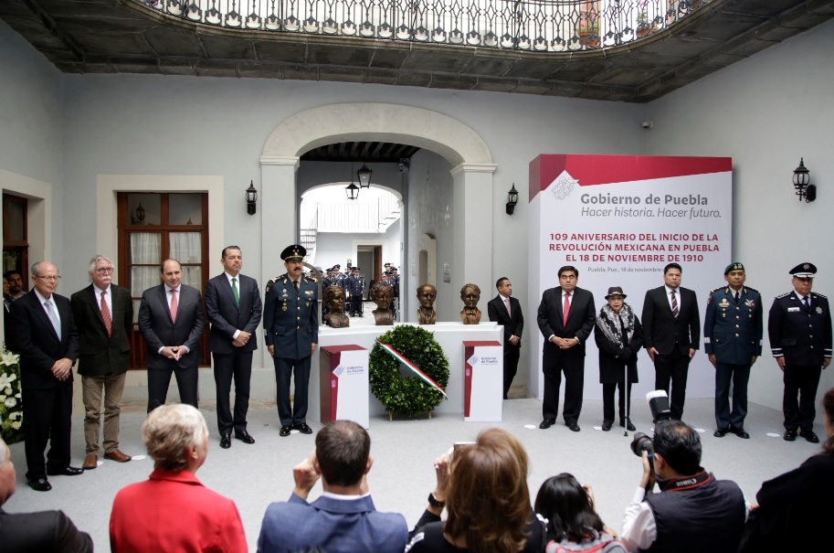Barbosa recuerda participación de su bisabuelo en la Revolución Mexicana