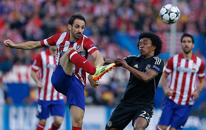 Atlético de Madrid y Chelsea empatan sin goles