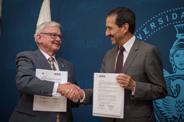 La BUAP firma carta de entendimiento con la New Mexico Tech University