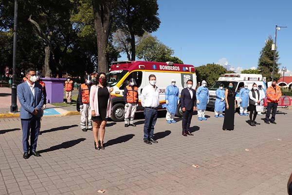 Gobierno de San Pedro Cholula labora para reducir la curva de contagios por COVID-19