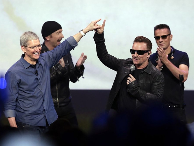 U2 lanzó nuevo disco de forma gratuita en iTunes