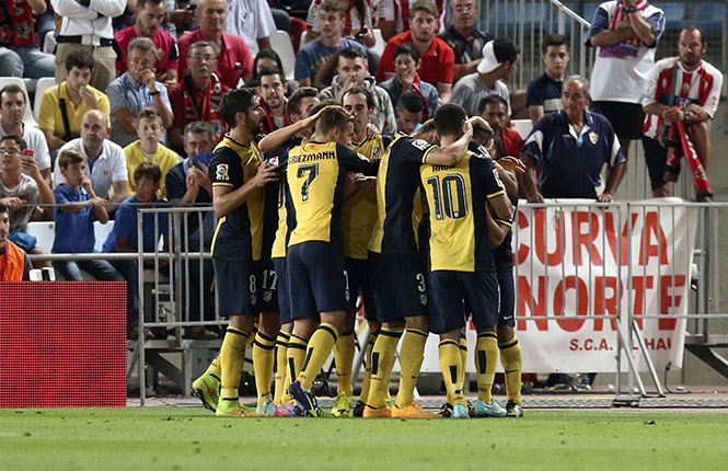 Atlético de Madrid venció 1-0 al Almería, Raúl Jiménez no jugó