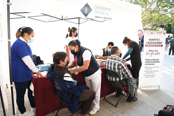 Implementa SSA donación abierta de sangre en Amozoc durante “Martes Ciudadano”