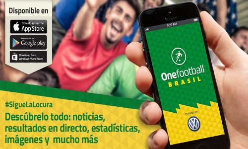 VW lanza app para promocionar el Mundial Brasil 2014