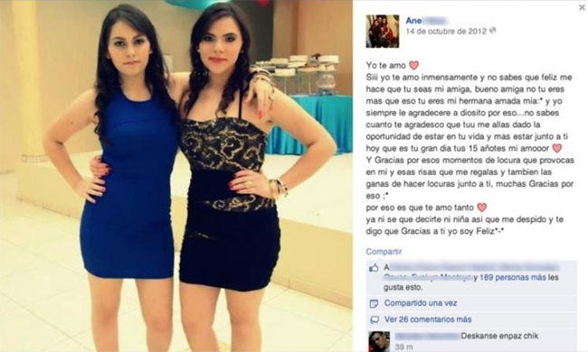 Adolescente mató a su amiga a 65 puñaladas por unas fotos en redes