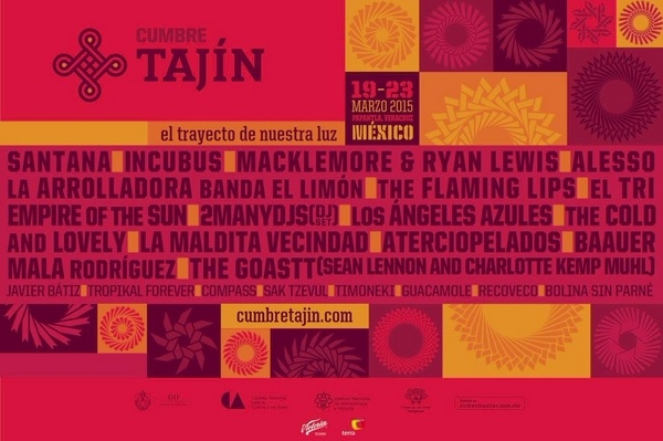 Cumbre Tajín 2015, conoce el programa artístico completo