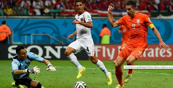 Holanda acabó con el sueño de Costa Rica, ganó 4-3 en penales