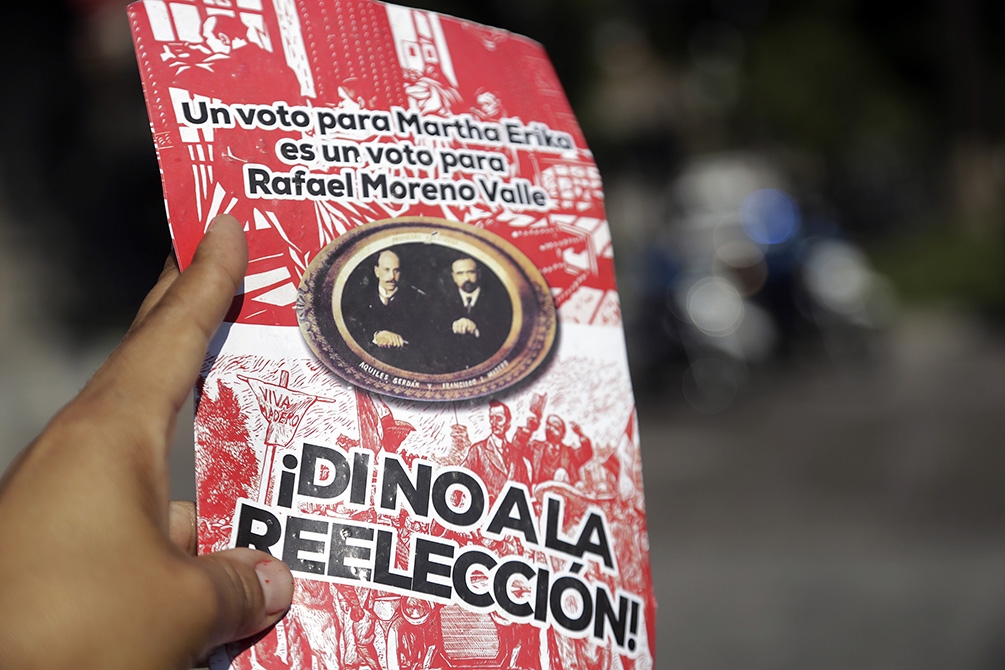 Propaganda negra contra Martha Erika este 1º de Mayo