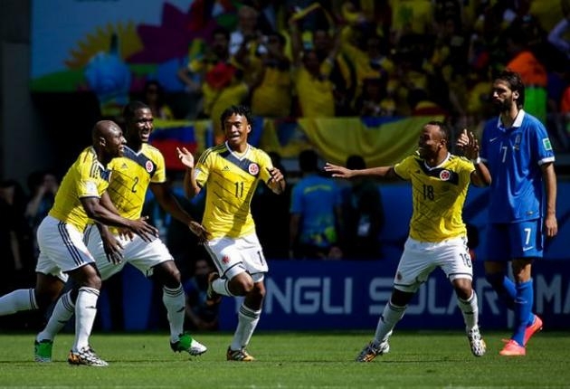 Colombia y Costa de Marfil definirán al líder del grupo C
