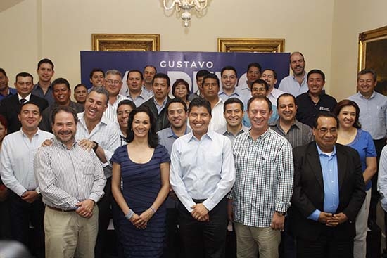 Grupo de Eduardo Rivera refrenda apoyo a Madero
