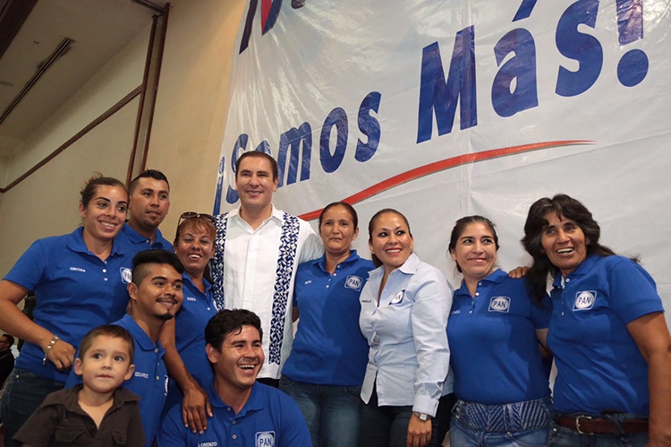 Nayarit se pintará de azul: Moreno Valle